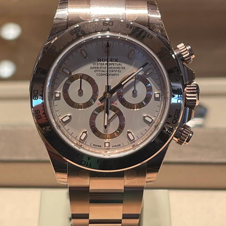 Rolex | Daytona | 116505 | Rose gold | 40 mm | Rose gold | Turquoise | Automatic