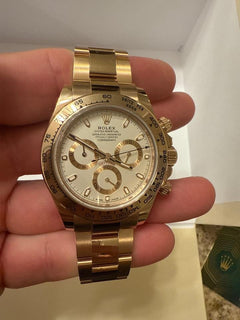 Rolex | Daytona | 116505 | Rose gold | 40 mm | Rose gold | Turquoise | Automatic