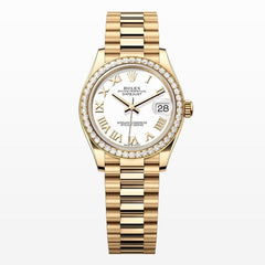 Rolex | Datejust | 278288RBR | Yellow gold | 31 mm | Yellow gold | White | Automatic