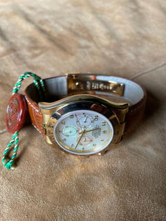Rolex | Daytona | 116518 | Yellow gold | 40 mm | Crocodile skin | Mother of pearl | Automatic