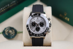 Rolex | Daytona | 126519LN-0006 | White gold | 40 mm | Rubber | Grey | Automatic