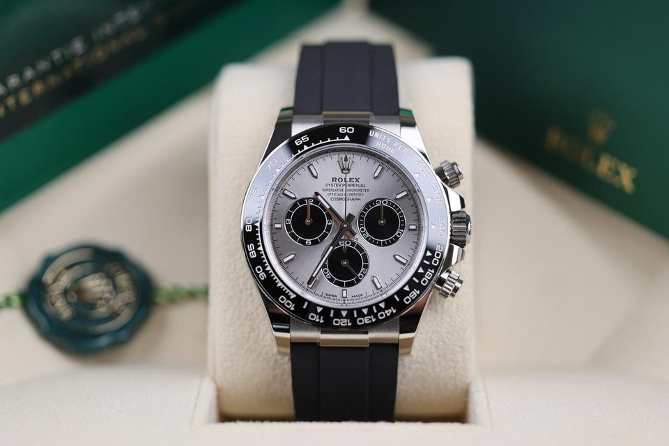Rolex | Daytona | 126519LN-0006 | White gold | 40 mm | Rubber | Grey | Automatic