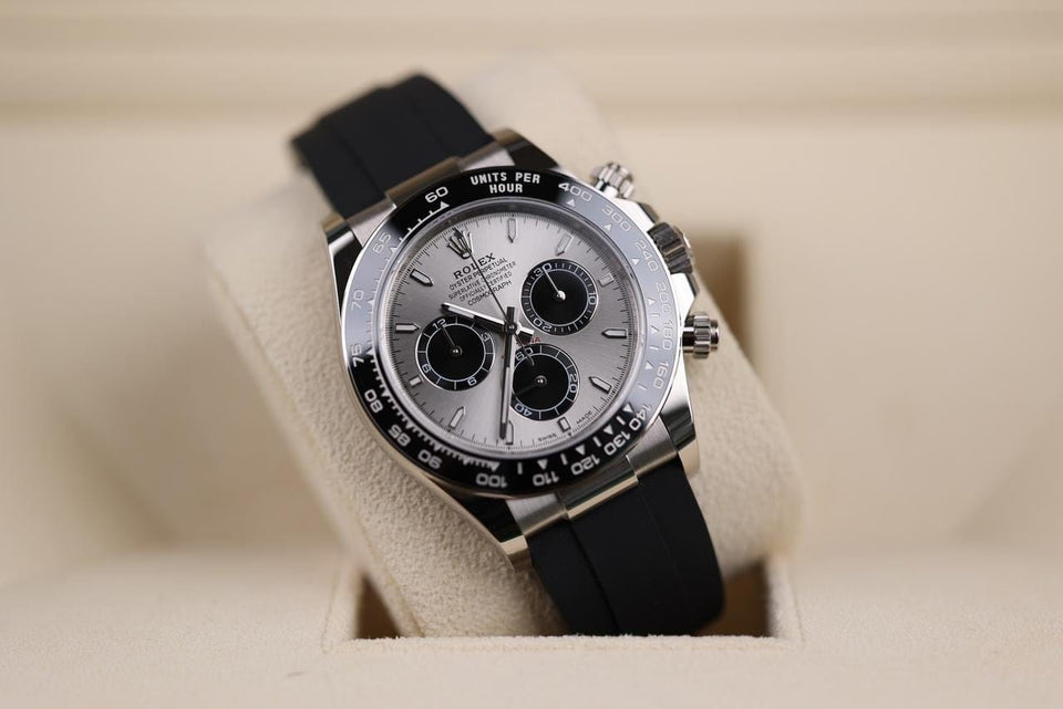 Rolex | Daytona | 126519LN-0006 | White gold | 40 mm | Rubber | Grey | Automatic