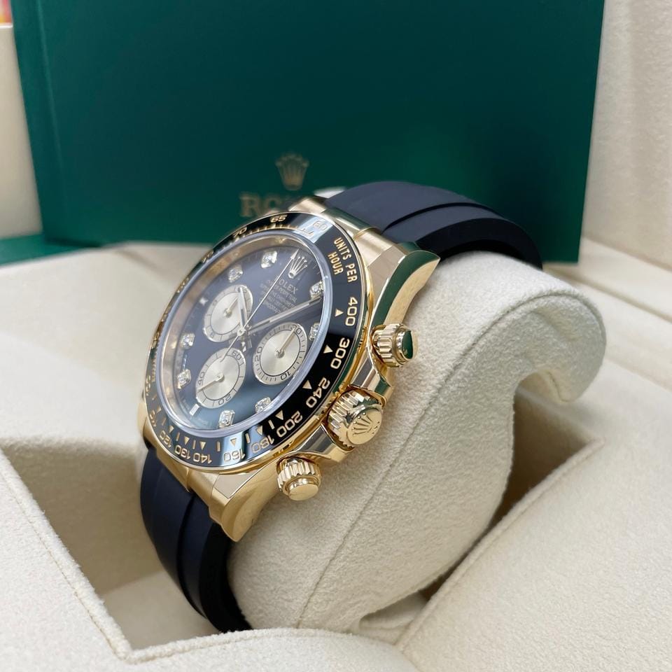 Rolex | Daytona | 126518 | Yellow gold | 40 mm | Rubber | Black | Automatic