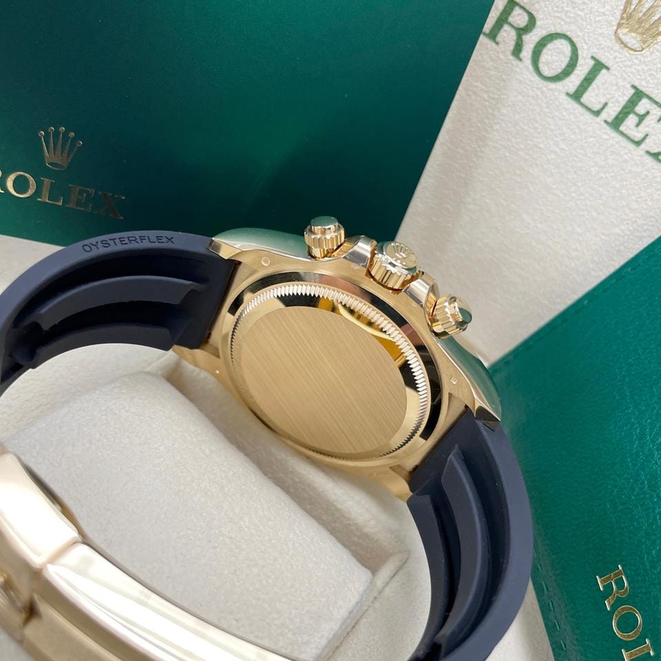 Rolex | Daytona | 126518 | Yellow gold | 40 mm | Rubber | Black | Automatic