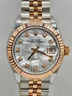 Rolex | Datejust | 279171 | Rose gold | 28 mm | Rose gold | Mother of pearl | Automatic