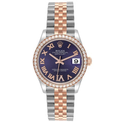 Rolex | Datejust | 278381RBR | Gold/Steel | 31 mm | Gold/Steel | Purple | Automatic