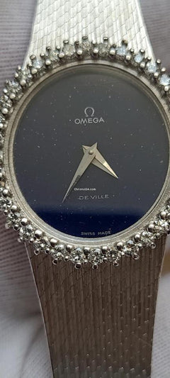 Omega De Ville18 K. Lapis Lazuli 'Spider dial' ref. 511.833