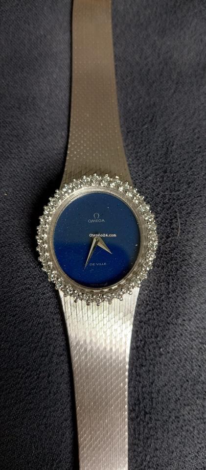 Omega De Ville18 K. Lapis Lazuli 'Spider dial' ref. 511.833