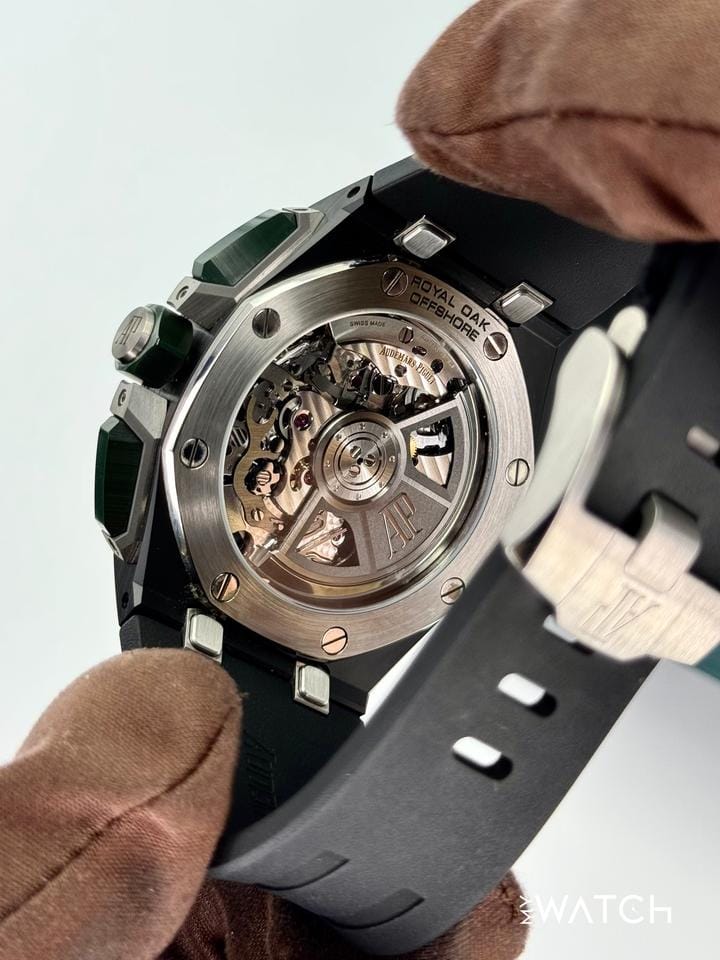 Audemars Piguet NEW 2025 Royal Oak Chroograph 43mm 26420 CE Ceramic Green Dial