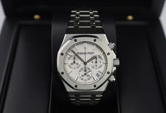 Audemars Piguet Royal Oak Selfwinding 41mm Stainless Steel White Dial "50th Anniversary"