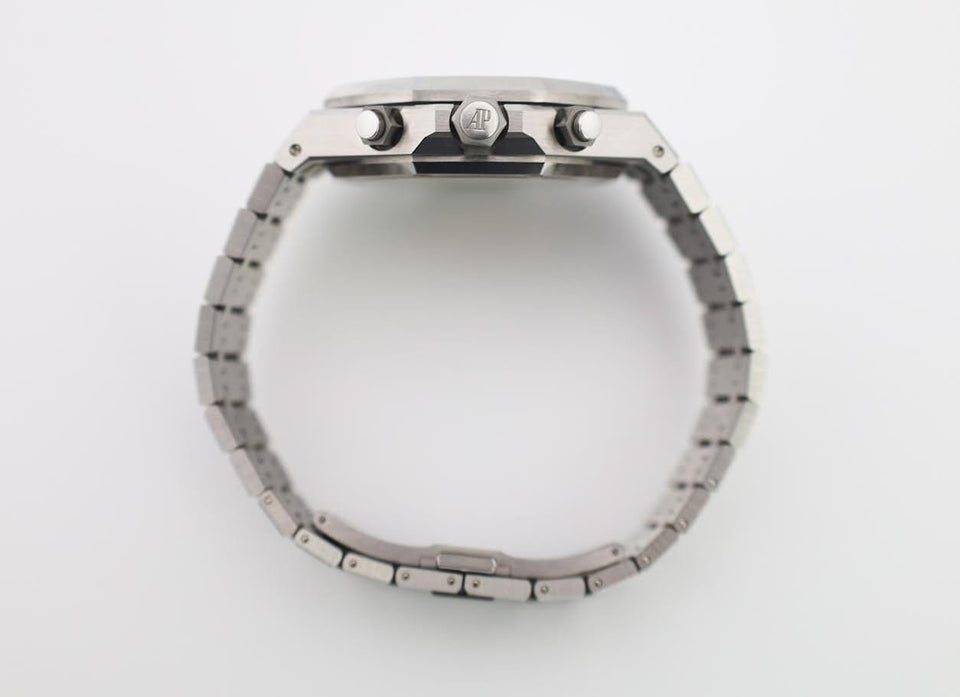 Audemars Piguet Royal Oak Selfwinding 41mm Stainless Steel White Dial "50th Anniversary"