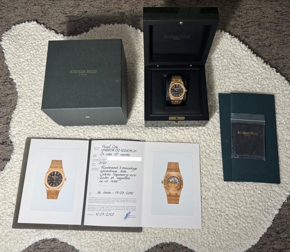 Audemars Piguet Royal Oak Box & official AP Certificate