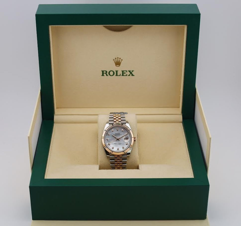 Rolex | Datejust | 126331 | Gold/Steel | 41 mm | Gold/Steel | White | Automatic