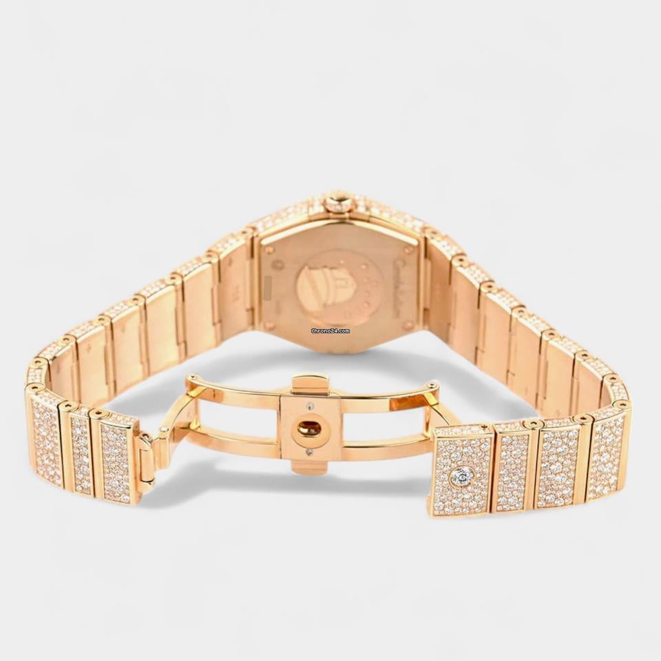 Omega Constellation Quartz Diamonds / Red Gold / 27mm Box&Papers 123.55.27.60.55.009