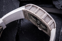 Richard Mille RM72-01 White Gold Snow Set Nuovo Nuovo full set