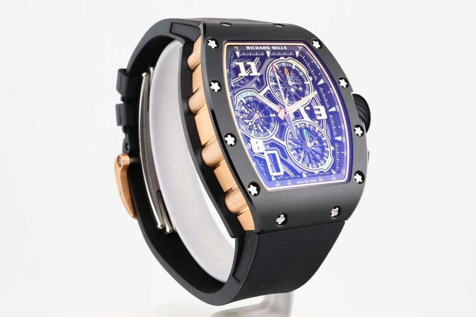 Richard Mille RM72-01 Unworn Black Ceramic Flyback Chronograph
