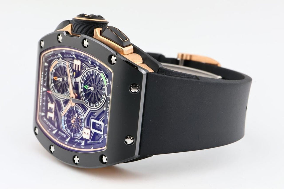 Richard Mille RM72-01 Unworn Black Ceramic Flyback Chronograph