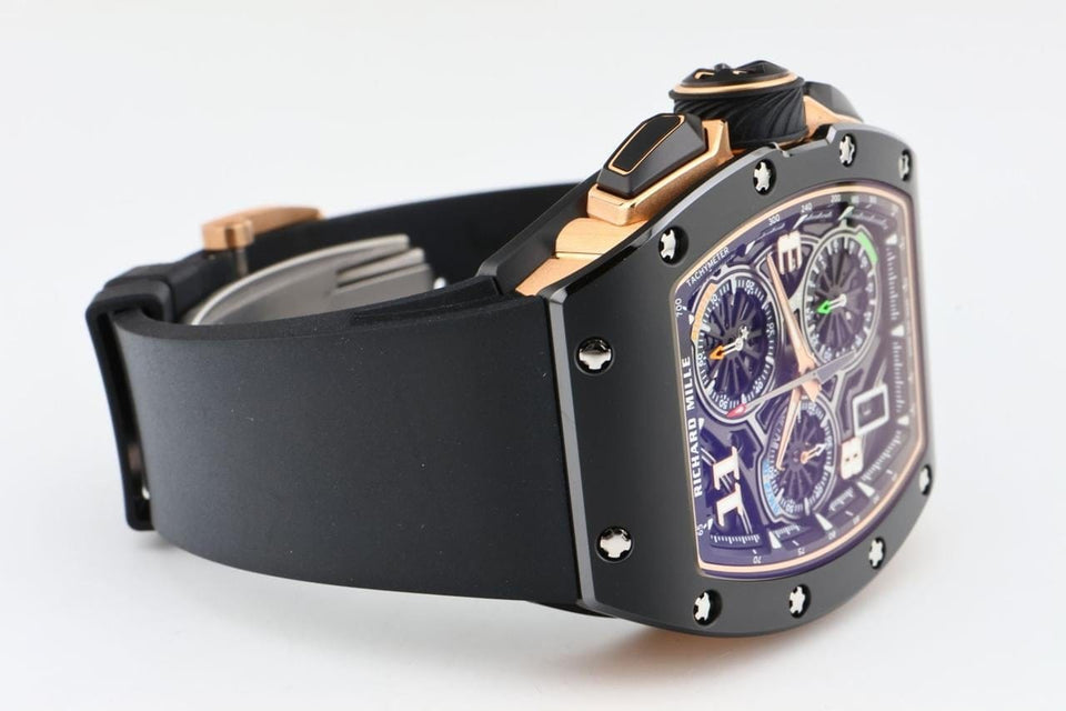 Richard Mille RM72-01 Unworn Black Ceramic Flyback Chronograph