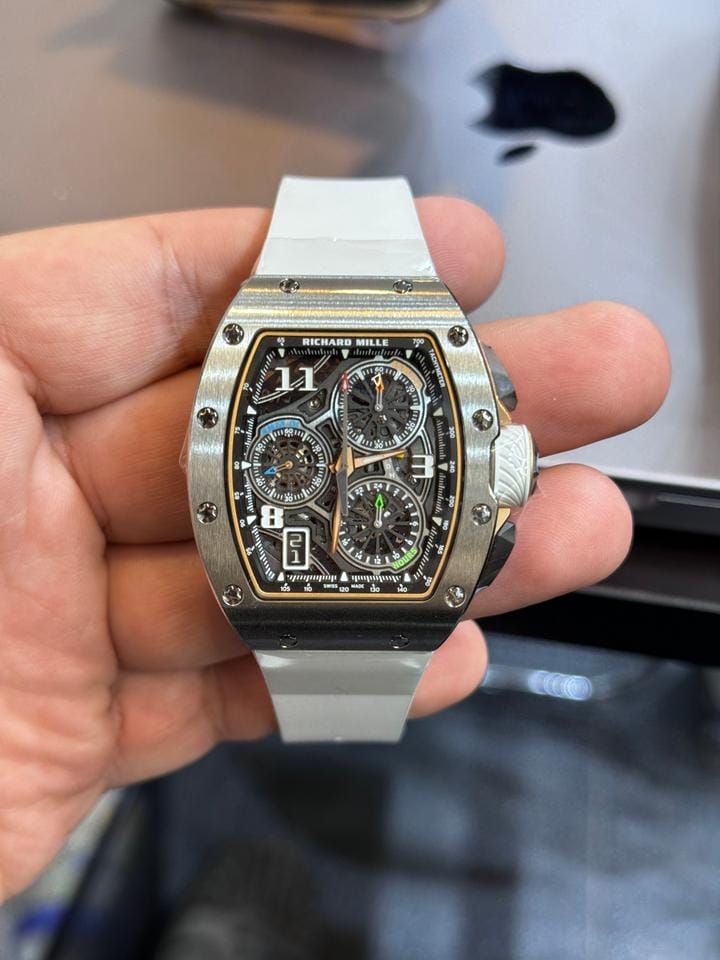 Richard Mille RM72-01 Titanium Automatic Winding Lifestyle Flyback Chronograph In Stock