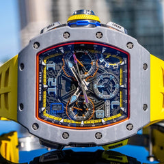Richard Mille2024 RM 65-01 Automatic Chronograph Grey Carbon TPT