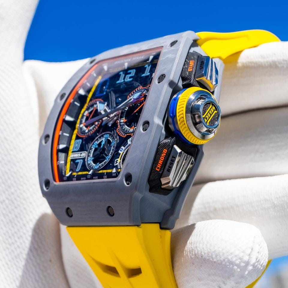 Richard Mille2024 RM 65-01 Automatic Chronograph Grey Carbon TPT