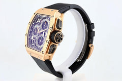 Richard Mille Lifestyle Chronograph RM72-01 In 18k Rose Gold UNWORN OFFICIAL WARRANTY With Box And Papers