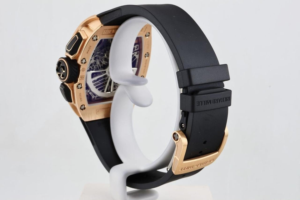 Richard Mille Lifestyle Chronograph RM72-01 In 18k Rose Gold UNWORN OFFICIAL WARRANTY With Box And Papers