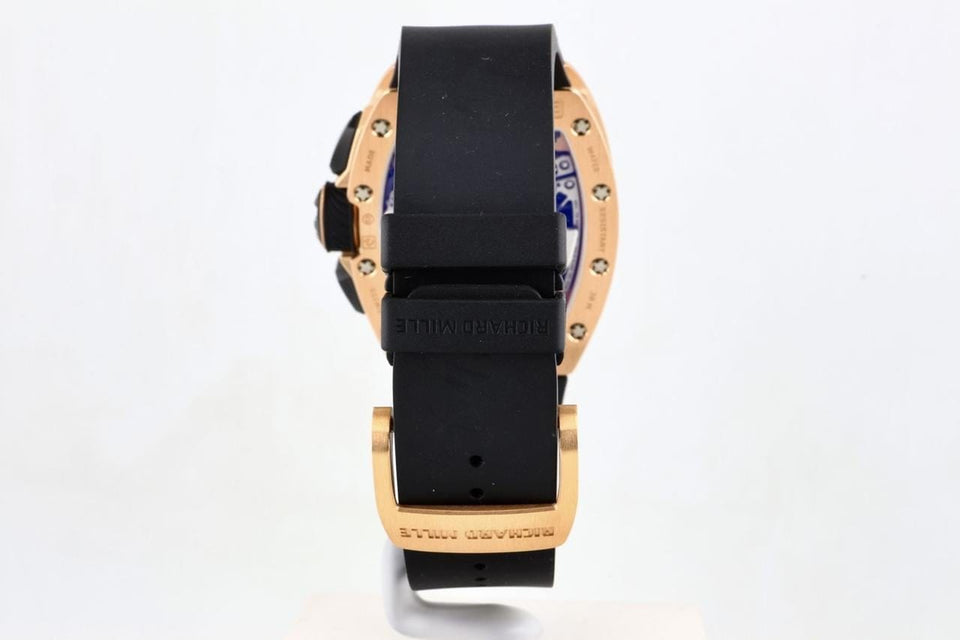 Richard Mille Lifestyle Chronograph RM72-01 In 18k Rose Gold UNWORN OFFICIAL WARRANTY With Box And Papers