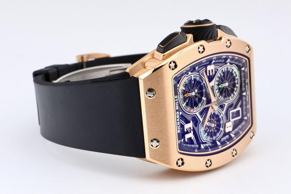 Richard Mille Lifestyle Chronograph RM72-01 In 18k Rose Gold UNWORN OFFICIAL WARRANTY With Box And Papers