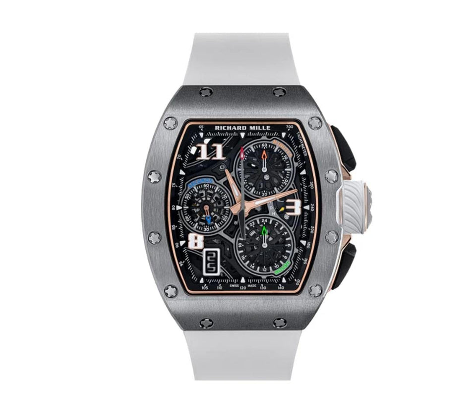 Richard Mille Automatic Winding Lifestyle Flyback Chronograph Skeleton Dial RM 72-01