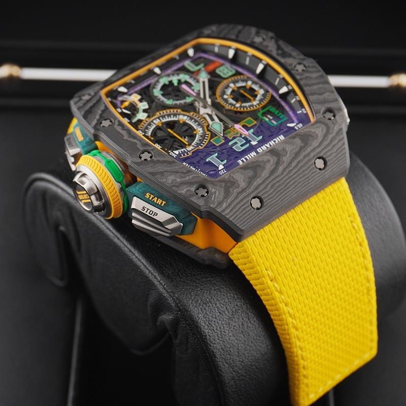Richard Mille RM65-01 Lebron James Automatic Winding Split Chronograph Openworked Dial