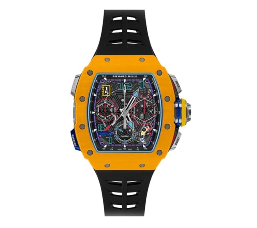 Richard Mille Automatic Split Seconds Chronograph Yellow Quartz Limited 120 RM65-01 FQ