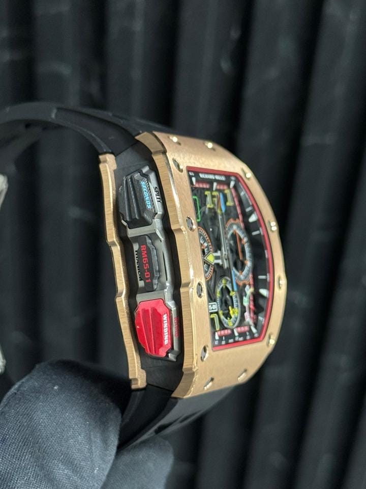 Richard Mille Split Second Chronograph Rose Gold and Carbon Unworn