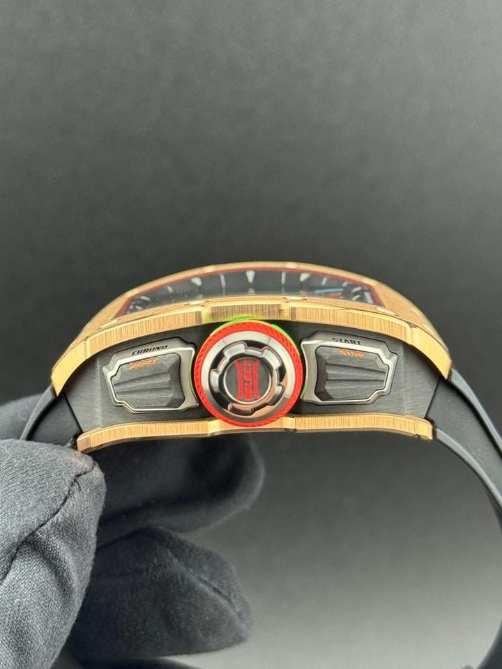 Richard Mille Split Second Chronograph Rose Gold and Carbon Unworn