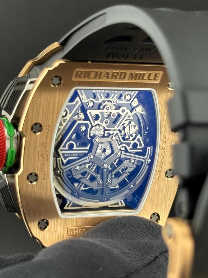 Richard Mille Split Second Chronograph Rose Gold and Carbon Unworn