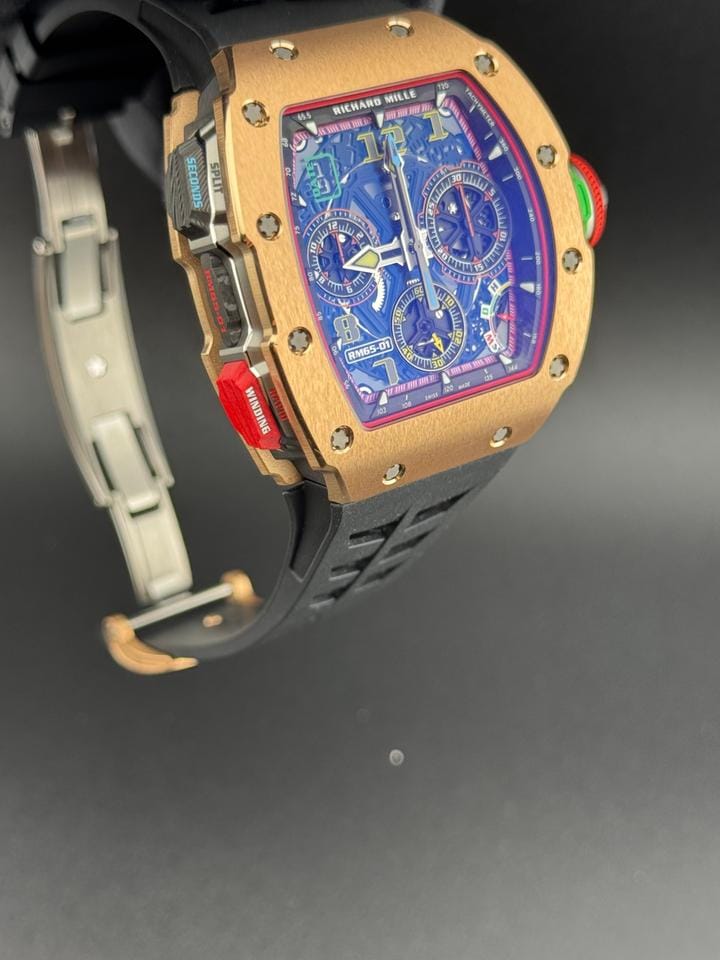 Richard Mille Split Second Chronograph Rose Gold and Carbon Unworn