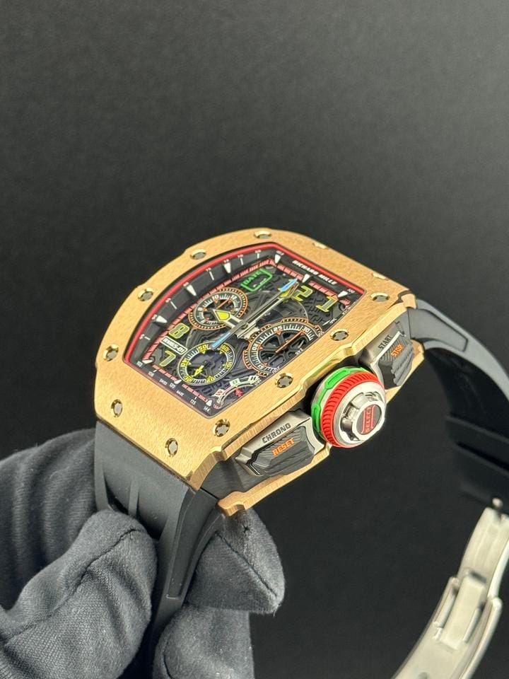 Richard Mille Split Second Chronograph Rose Gold and Carbon Unworn
