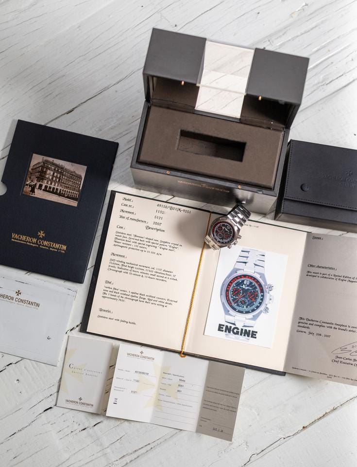 Vacheron Constantin Overseas Chronograph49150 Engine Magazine 49150/B01 M-9251