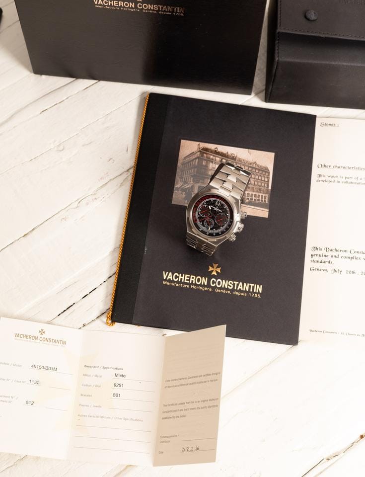 Vacheron Constantin Overseas Chronograph49150 Engine Magazine 49150/B01 M-9251