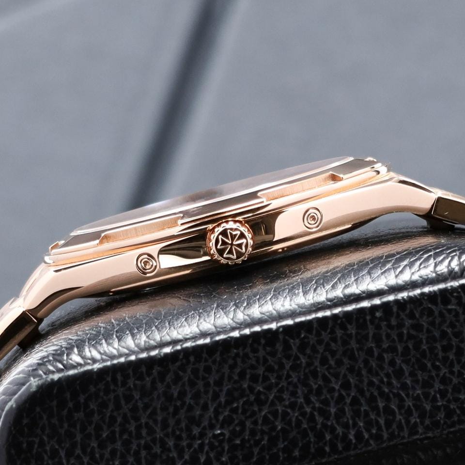 Vacheron Constantin2025 Complete 41.5mm 18k Rose Gold Champagne Dial RG Bracelet 4300 V