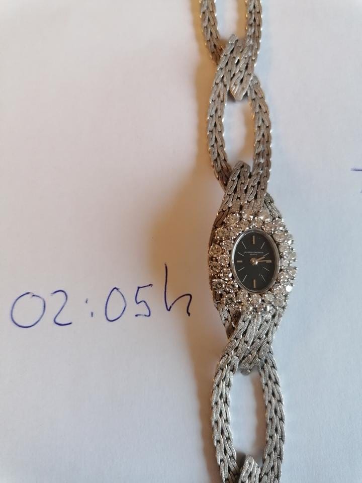 Vacheron Constantin Ladies Watch white gold with diamonds