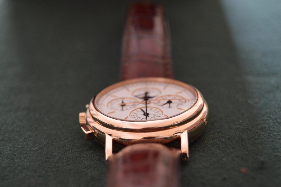 Vacheron Constantin Perpetual Calendar Chronograph CHEAPEST FULL SET VC 49005 WORLDWIDE (Coveted French Dial)