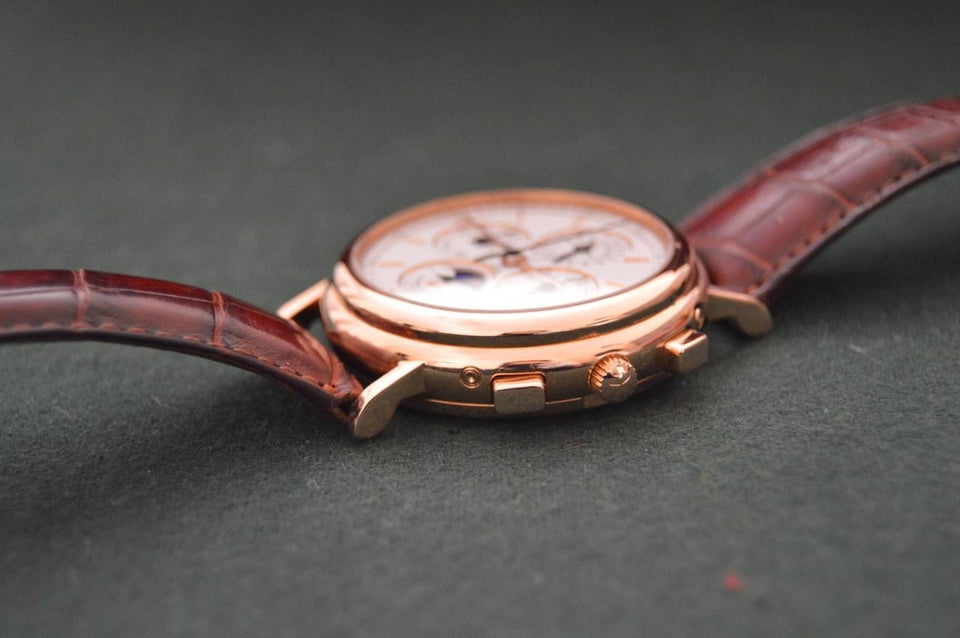 Vacheron Constantin Perpetual Calendar Chronograph CHEAPEST FULL SET VC 49005 WORLDWIDE (Coveted French Dial)