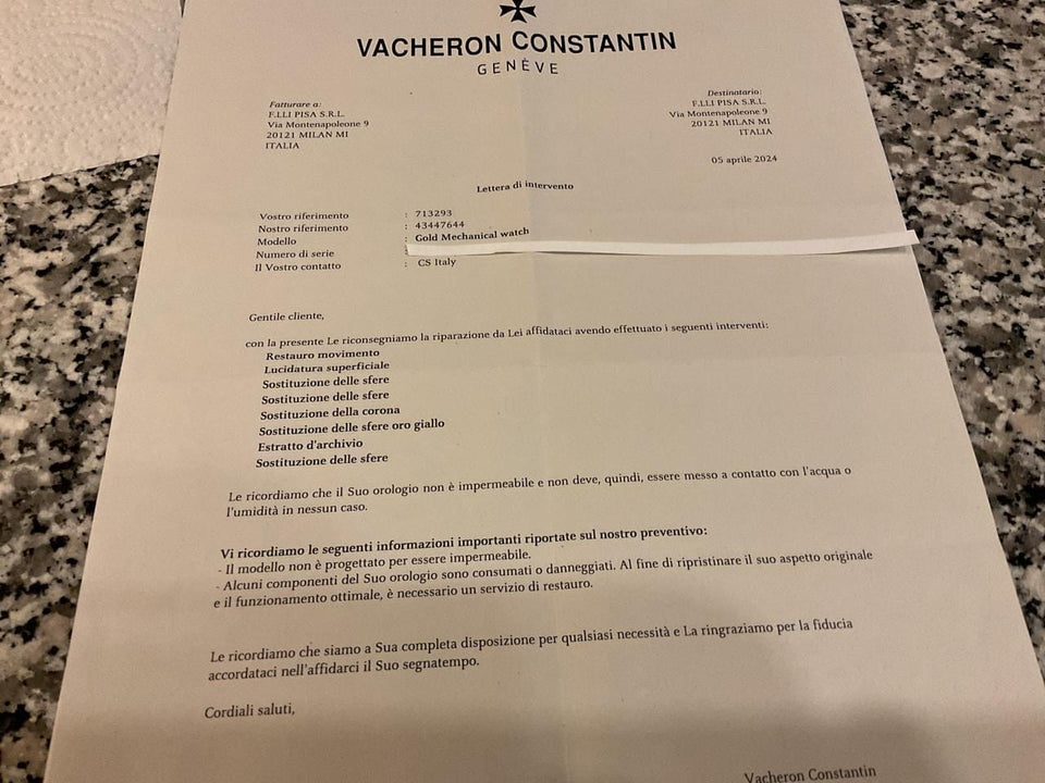 Vacheron Constantin Chronograph