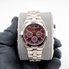 Vacheron Constantin Perpetual Calendar Ultra thin Burgundy-lacquered dial White Gold