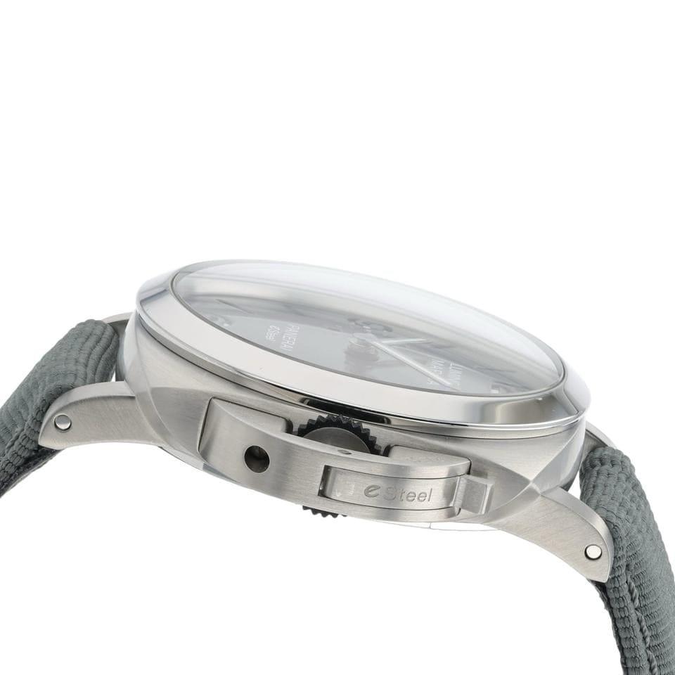 Panerai NEW Luminor Marina Steel Grey Dial 44mm Automatic Men’s Watch PAM01358