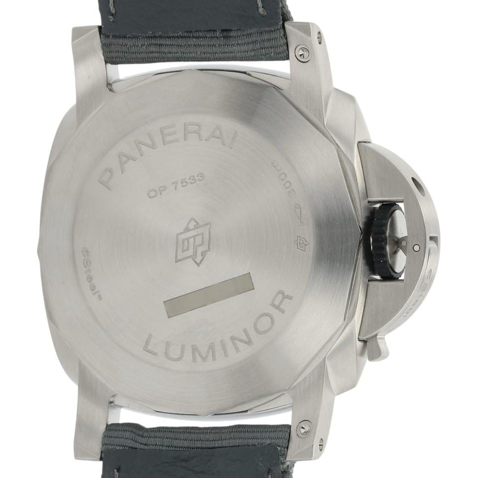 Panerai NEW Luminor Marina Steel Grey Dial 44mm Automatic Men’s Watch PAM01358