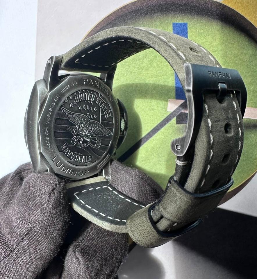 Panerai Luminor Marina Navy Seals Pam01412 44mm