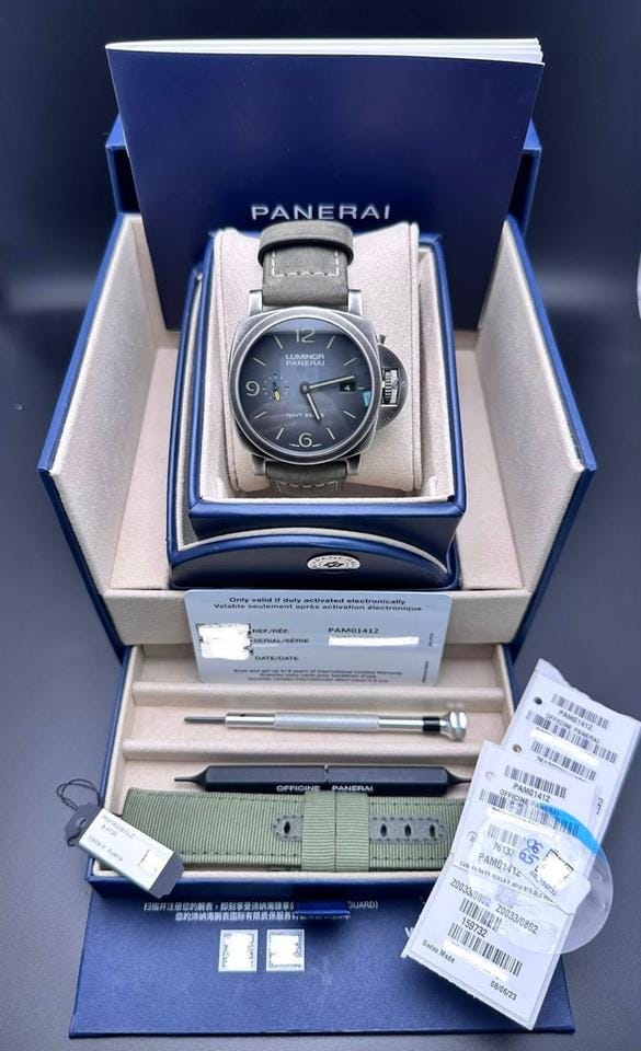 Panerai Luminor Marina Navy Seals Pam01412 44mm